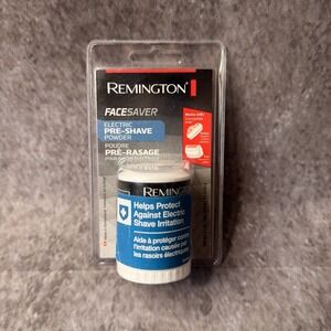 New Sealed Remington Face Saver Pre-Shave Powder 2.1 oz